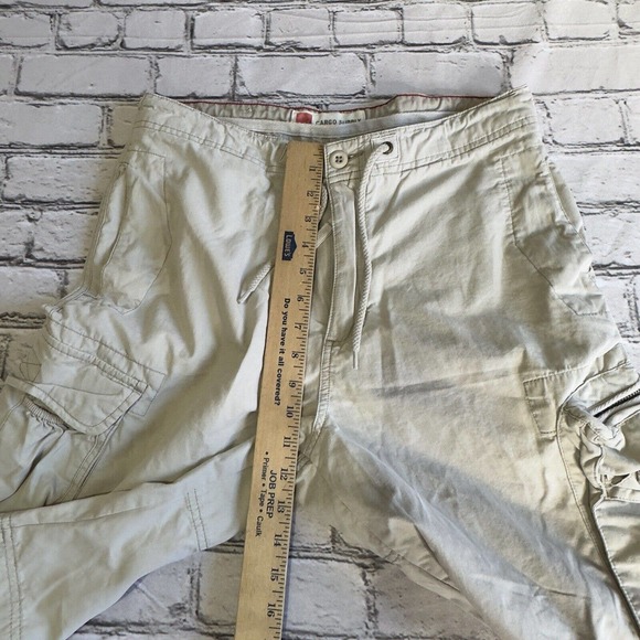 Mossimo Supply Co Shorts Mens 30 Khaki 11" Cargo Vintage Drawstring Military - Picture 8 of 9